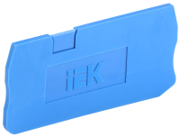 Заглушка для КПИ 3в-1,5/2,5 3 вывода синяя IEK