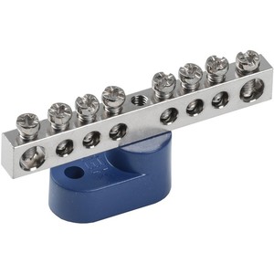 Шина N "ноль" на одном угловом изол. Ni ШНИ-6х9-8-У1-С IEK