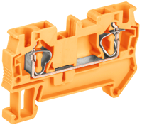 Клемма пружинная КПИ 2в-4 41А оранжевая IEK