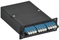 ITK Кассета для кросса ST OS2 MTP male 3хLC-quad (12 ОВ)