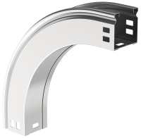 ESCA Поворот плавный 90град тип В20 50х150мм IEK