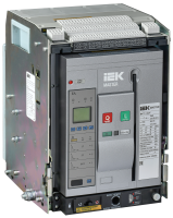 Воздушный автоматический выключатель переменного тока ВА77 выдвижного исполнения 3 полюса типоразмер A 65кА 1250А EA с набором аксессуаров: мотор привод катушка включения катушка отключения MASTER IEK