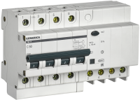 Дифференциальный автомат АД14 4Р 50А 100мА GENERICA