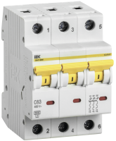 KARAT Автоматический выключатель ВА47-60M 3P C 63А 6кА IEK