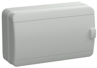 TEKFOR Корпус пластиковый КМПн-12 IP65 серая непрозрачная дверь IEK