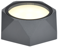 Светильник уличный 5304 потолочный под лампу GX53 IP65 серый IEK