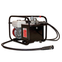 Помпа бензогидравлическая ПМБ-7190-К2 серия ПРОФИ двухстороннего действия с объемом маслобака 19 л (КВТ)