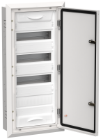 TITAN 5 Корпус металлический ЩРв-48 (1х48) 755х365х130мм IP31 белый (одна дверь) IEK