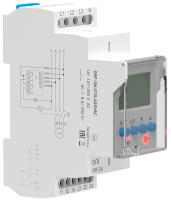 Реле контроля фаз ORF-SN 3 фазы 2 контакта 70-400В AC с контролем нейтрали ONI