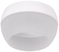 Светильник 4010 накладной потолочный под лампу GX53 белый IEK