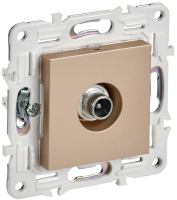 SKANDY Розетка TV проходная SK-A17Sa песочный IEK