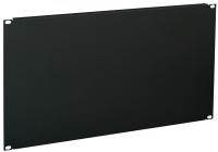 ITK Фальш-панель 4U черная