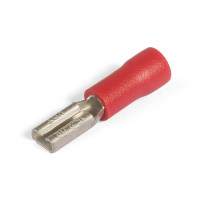 Разъем кабельный плоский изолированный «мама» РПИ-М 1.5–(2.8) серия ПРОФИ с ПВХ манжетой (КВТ)