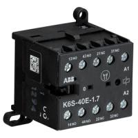 GJH1213001R7401 - Миниконтактор К6S-40-Е-1.7 3A (400В AC3) катушка 24В DC
