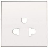 1210.80 - Накладка розетки 8138,SKY,ал.белый