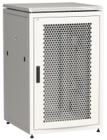 ITK LINEA N Шкаф сетевой 19" 18U 800х800мм перфорированная передняя дверь задняя металлическая серый
