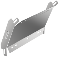 ESCA 3 Поворот вертикальный внешний 45град 35х300-0,6 IEK