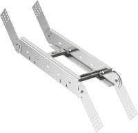 Поворот вертикальный шарнирный лестничный LESTA 150х400мм IEK