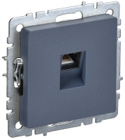 BRITE Розетка компьютерная RJ45 кат.5E РК10-БрМ маренго IEK