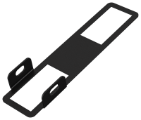 ITK Накладка на ручку LINEA N под опломбировку черная