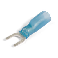 Наконечник кабельный вилочный изолированный НВИ-Т 2.5–5 серия ПРОФИ с термоусаживаемой манжетой (КВТ)