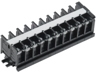 Блок зажимов наборный БЗН TK-030 4мм2 30А на DIN-рейку 10 пар IEK