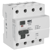ARMAT Выключатель дифференциального тока R10N 4P 40А 30мА тип B IEK