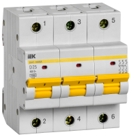 Автоматический выключатель ВА47-100МА без теплового расцепителя 3P 25А 10кА D IEK