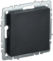 BRITE Заглушка с суппортом МЗ10-БрЧ черный IEK