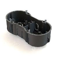 8810006 - Коробка установочная 2-местная,141х70х45мм для скрытого монтажа в кирпичных стенах (с саморезами) (CHINT)