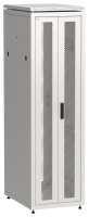 ITK LINEA N Шкаф сетевой 19" 42U 600х800мм двери передняя перфорированная задняя двустворчатая перфорированная серый