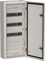 TITAN 5 Корпус металлический ЩРн-48 (1х48) 710х310х140мм IP54 серый (одна дверь) IEK