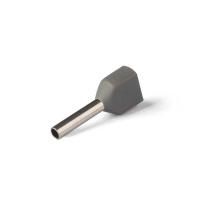 Наконечник штыревой втулочный изолированный НШВИ(2) 0.75-10 (КВТ)