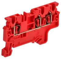 ARMAFIX Клемма пружинная CX2.5-3 трехконтактная красная IEK