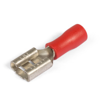 Разъем кабельный плоский изолированный «мама» РПИ-М 1.5–(6.3) серия ПРОФИ с ПВХ манжетой (КВТ)