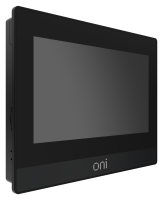 Панель оператора базовая 10,1" черная с сенсорно-резистивным диспл. и пласт. корпусом; ЦПУ Corteх A8 600МГц; экран 16:9 (1024×600); 24-бит; USB 1хHost 1хSlave; 1хRS485/232/422 1хRS232; 1хEthernet; 24В DC start ONI