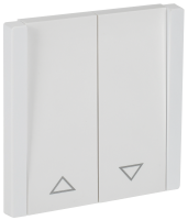 FORTE&PIANO Выключатель жалюзи 10А FP211 белый IEK