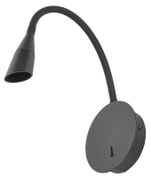 Светильник светодиодный 4701 настенный 3Вт 3000К IP20 черный IEK