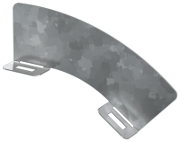 Перегородка разделительная 50мм поворота вертикального внешнего 45град HDZ IEK