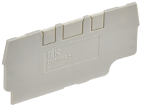 Заглушка для колодки клеммной CP-MC 3 вывода 2,5мм2 серая IEK