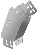 ESCA 3 Поворот вертикальный внешний 45град 80х80-0,6 IEK