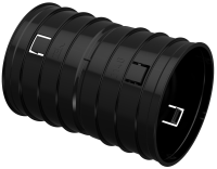 Муфта соединительная для двустенной трубы d=140мм IEK