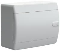 UNION Compact Корпус пластиковый ЩРН-П-8 IP41 белая дверь IEK