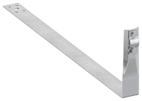 Держатель проводника круглого 6-10мм черепичная кровля L=430мм оцинкованная сталь IEK