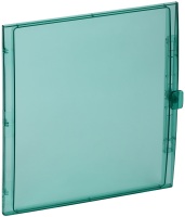 TEKFOR Дверца для корпуса пластикового КМПн-54 IP65 зеленая прозрачная IEK