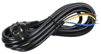 ITK Кабель электропитания PDU сечением 3х1,5 3М с разъёмом Schuko и без разъема