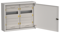 TITAN 5 Корпус металлический ЩРн-48 (2х24) 460х570х140мм IP31 серый (одна дверь) IEK