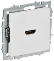 BRITE Розетка HDMI РHDMI-0-БрАБ арктический белый IEK