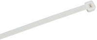 Хомут P6.6 самозатухающий белый 4,8х300мм 100шт/упак IEK