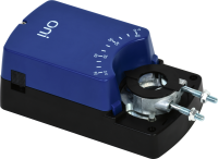 Привод заслонки 40Нм 24В AC/DC 2/3 позиционный без возвратной пружины с дополнительным переключателем ONI